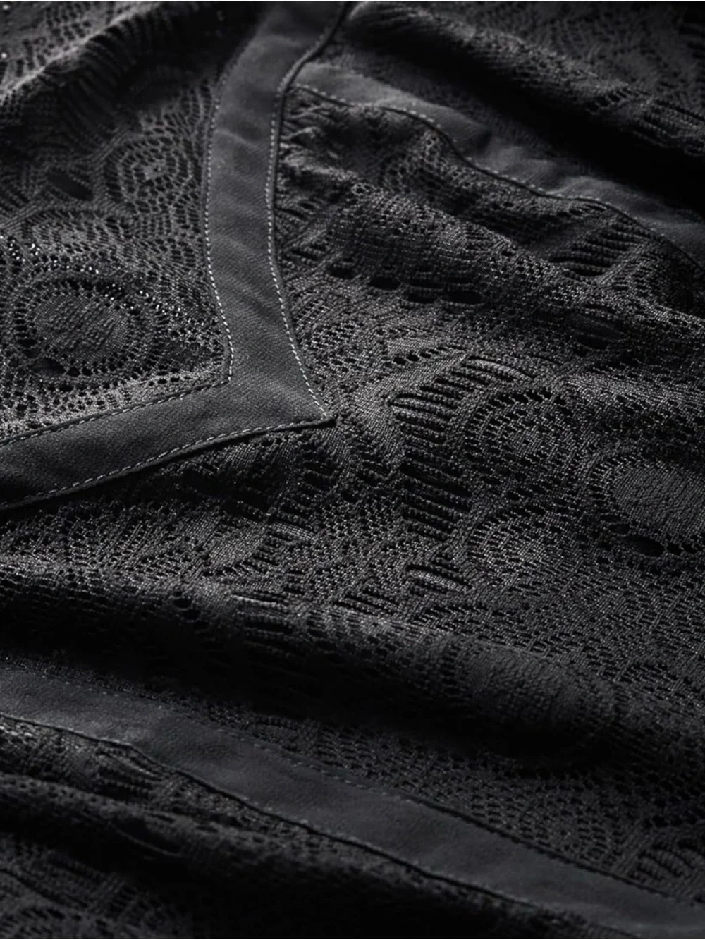 NWT! City Chic Lace Insert Dress - Picture 3 of 7
